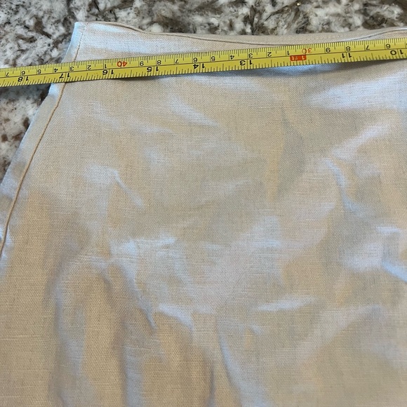 Loft Skirt Beige Tan Button Front Linen Viscose Women's Size 10 Medium Large
Bbc - Picture 3 of 8